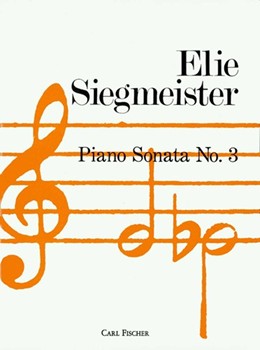 Sonata #3 by Siegmeister for Piano