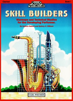 Skill Builders Book 1 by Hilliard Quincy C - Balent and Hilliard - for Bb Clarinet