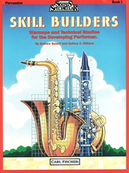 Skill Builders Book 1 by Hilliard Quincy C - Balent and Hilliard - for Percussion