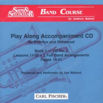 Sounds Spectacular Band Course Accompaniment CD No. 2 - Book 1 - Band Arrangement