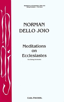 Meditations on Ecclesiastes by Dello Joio Norman for