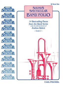 Sounds Spectacular Band Folio by Handy W C - Balent Andrew - Wilhousky Peter J. for Tenor Saxophone
