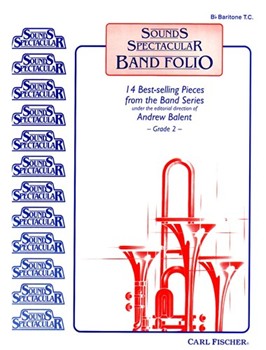 Sounds Spectacular Band Folio by Handy W C - Balent Andrew - for Euphonium Treble Clef