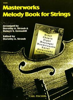 Masterworks Melody Book for Strings - Violin