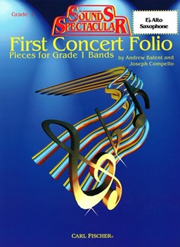 First Concert Folio by Balent and Compello - Compello Joseph - for Alto Saxophone