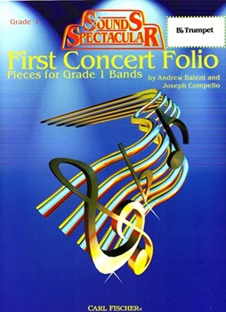 First Concert Folio by Balent and Compello - Compello Joseph - for Trumpet