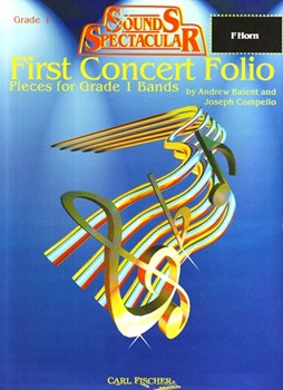First Concert Folio by Balent and Compello - Compello Joseph - for F Horn