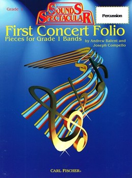 First Concert Folio by Balent and Compello - Compello Joseph - for Percussion