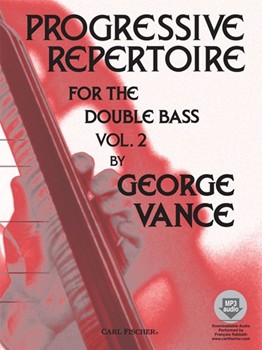 Progressive Repertoire Volume 2 by Thomas Bayly Winston Budrow Johannes Brahms Lud - Vance George - for String Bass Collection (Vol 2)