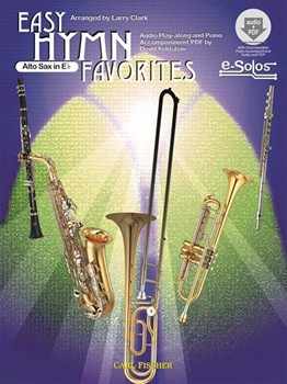 Easy Hymn Favorites by - Clark Larry - for Alto Saxophone C (W / cd)