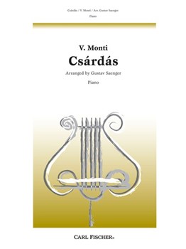 Czardas by Monti Vittorio - Saenger/Eckstein - for Piano