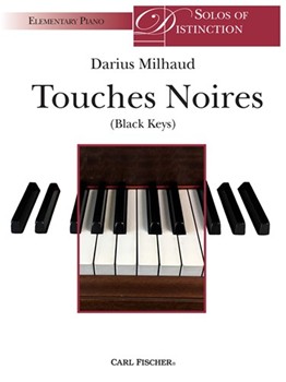 Touches Noires by Milhaud Darius for Piano