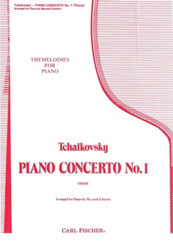 Concerto #1 Themes by Tchaikovsky Pyotr Ilyich - Eckstein - for Piano