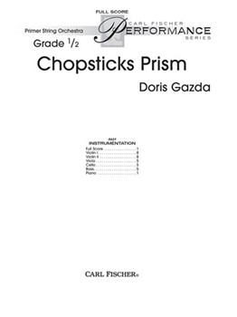 Chopsticks Prism by Gazda Doris for Full Score