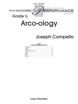 Arco-ology by Compello Joseph for Full Score