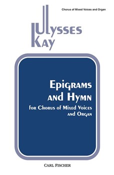 Epigrams and Hymn by Ulysses Kay John Greenleaf Whitt for