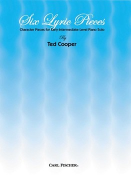 Six Lyric Pieces by Cooper Ted for Piano