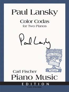 Color Codas by Lansky Paul for Piano Duo