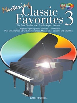 Mastering Classic Favorites 3 by Various - Sheftel and Lehrer - Sheftel and Lehrer for Piano with CD (Anonymous Stephen H)
