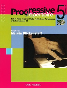 Progressive Repertoire 5 by Bartok Bela - Blickenstaff - for Piano