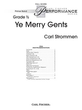 Ye Merry Gents by Strommen Carl for
