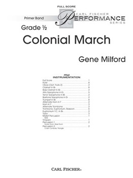 Colonial March by Milford Gene for