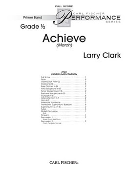 Achieve by Clark Larry for Full Score