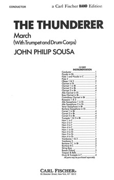 Thunderer by Sousa John Philip for Quickstep