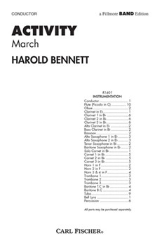 Activity (March) by Bennett Harold for Condensed Score