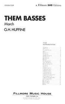 Them Basses by Huffine Getty H for Condensed Score