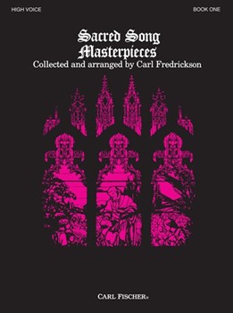 Sacred Song Masterpieces Bk 1 by - Frederickson C - for High Voice (Bk 1)
