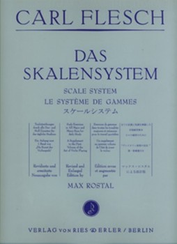 Das Skalensystem fur Violine Tonleiterubungen durch alle Dur- und Molltonarten by Flesch Carl for