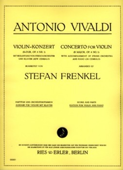 Concerto In B Major by Vivaldi Antonio Lucio for