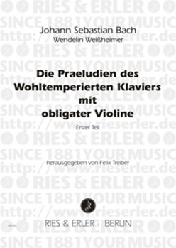 Die Praeludium Des Wohltemperierten Klaviers by Bach Johann Sebastian for