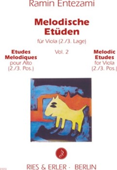 Melodische Etuden Vol.2 Fur Viola by Entezami Ramin for