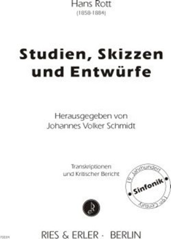 Studien Skizzen und Entwurfe by Rott Hans for