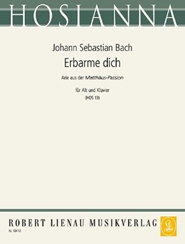 Erbarme dich (Matthaeus-Passion) by Bach Johann Sebastian for