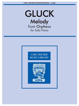 Melody by Gluck Christoph Willibald - Sgambati - for Piano