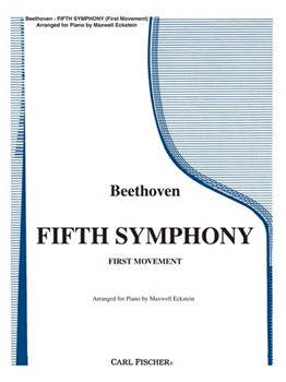 Symphony #5 by Beethoven Ludwig van - Eckstein - for Piano