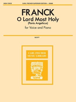 Panis Angelicus by Franck Cesar - Scott - for High Voice