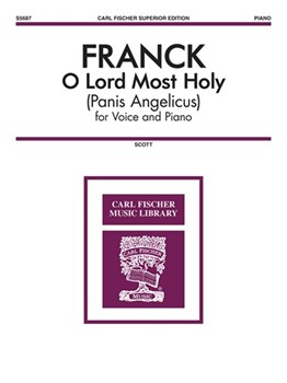 Panis Angelicus by Franck Cesar - Scott - for Low Voice