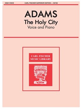 Holy City The by Adams Stephen Fred Weatherly for High Voice (D)