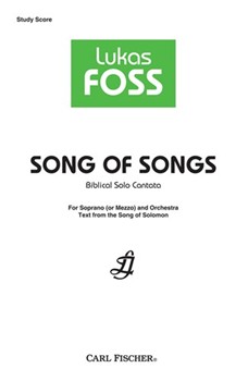 Song of Songs by Lukas Foss Anonymous for