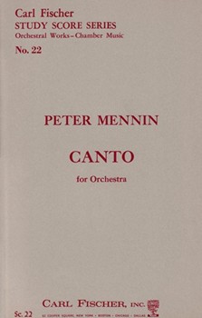 Canto by Mennin Peter for