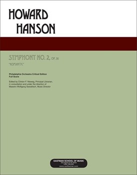 Symphony No. 2 "Romantic" by Hanson Howard for Oversized Score