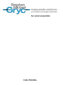 Masquerade Variations by Gryc Stephen for Full Score