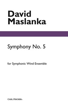 Symphony #5 by Maslanka David for Mini Score
