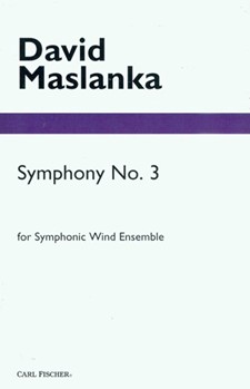 Symphony #3 by Maslanka David for Mini Score