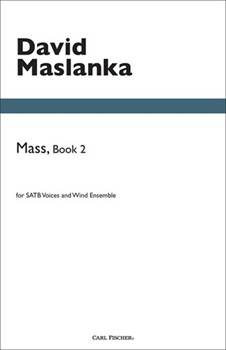 Mass Book 2 by Maslanka David for