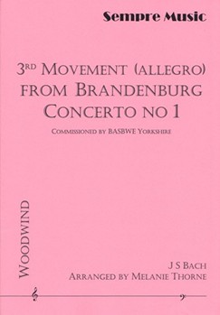 3rd Movement (Allegro) from Brandenburg Concerto No. 1 by Bach Johann Sebastian - Thorne Melanie - for